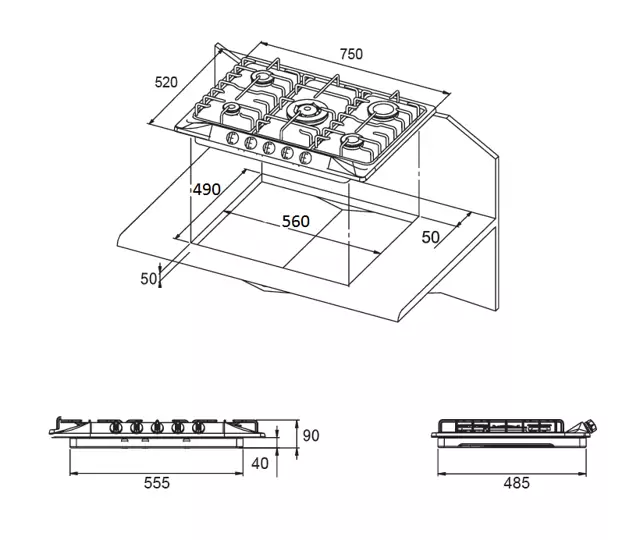 Kuppersberg TG 799 BOR.2