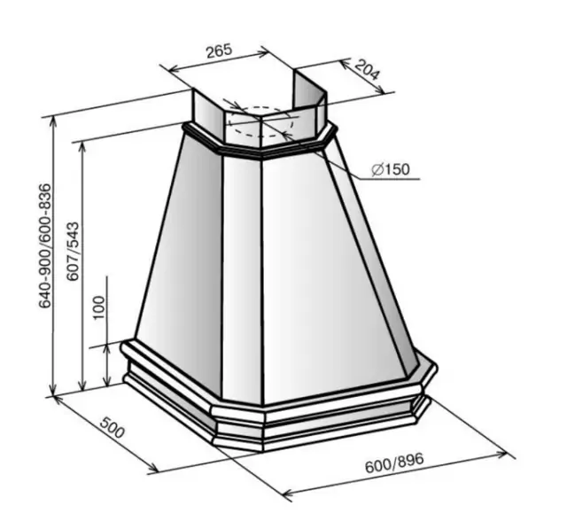 Kuppersberg FEODORA 60 CB.1